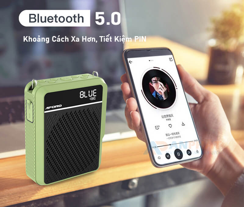 t28 uhf trang bi bluetooth 5-0